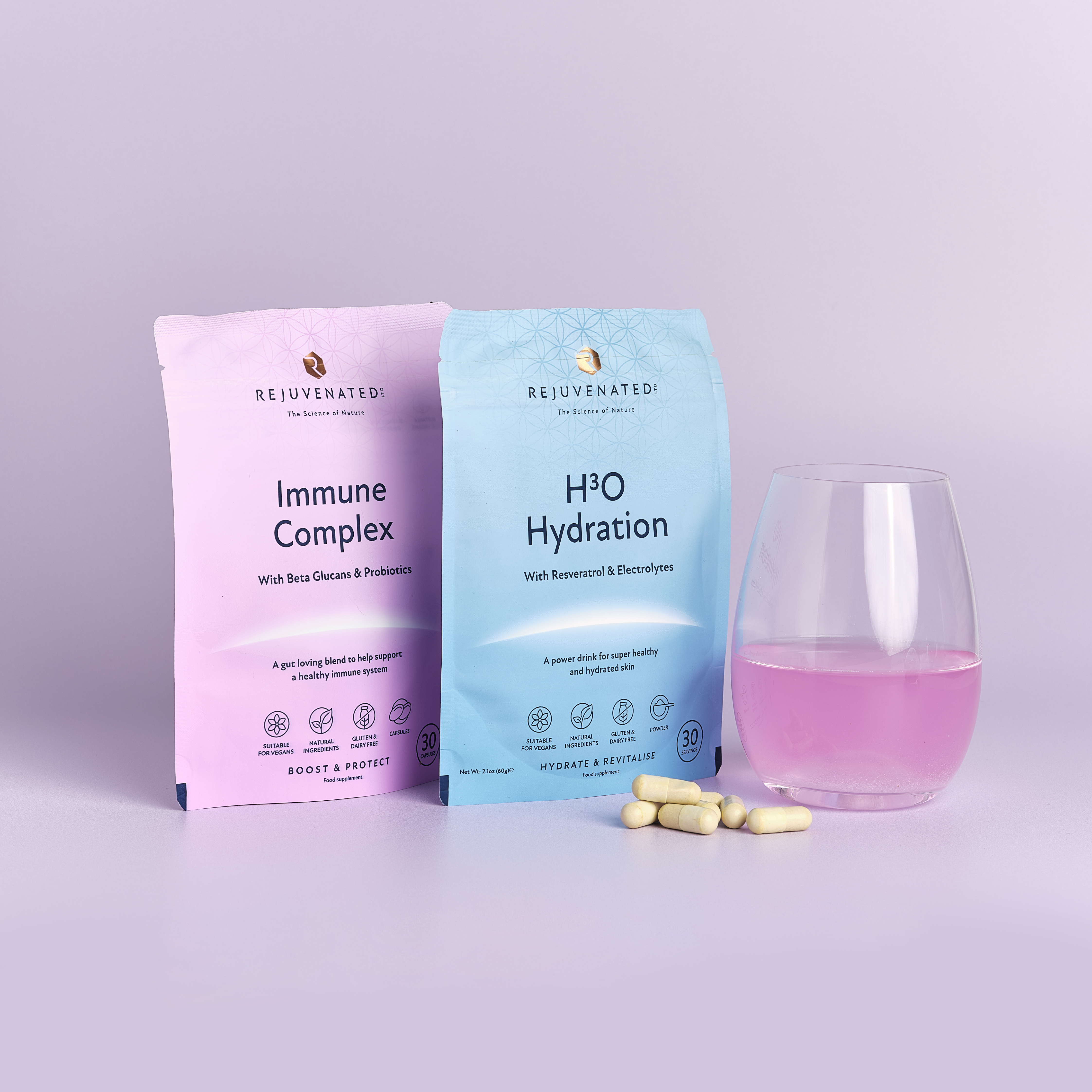 Колагеновий зволожувальний набір для сяйва шкіри Rejuvenated Radiant Skin Collection